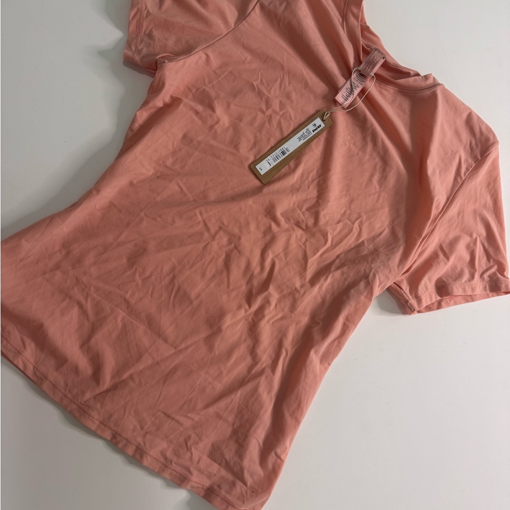 SKIMS Peach Short Sleeve Women's Top